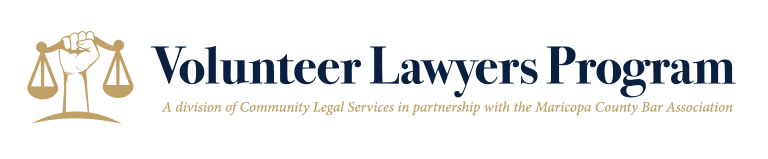 Volunteer Lawyers Program logo
