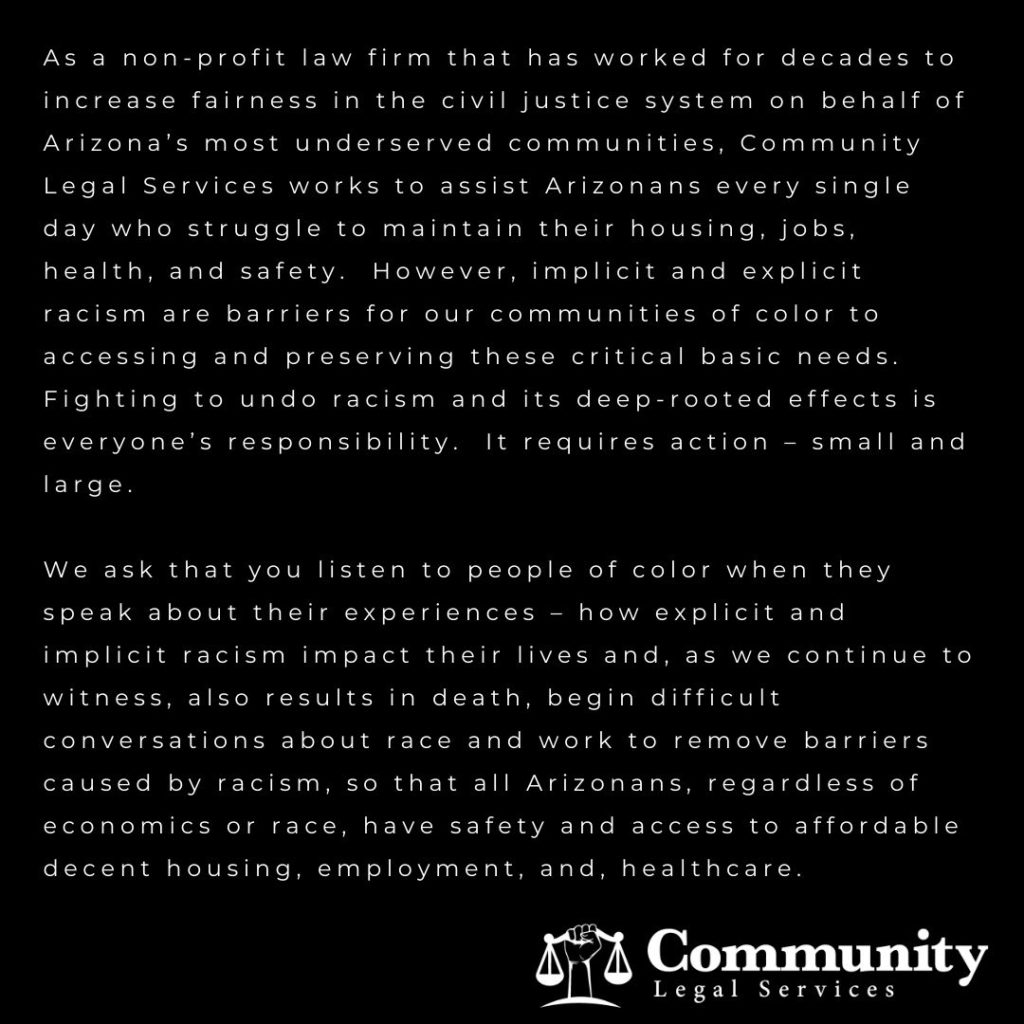 CLS Black Lives Matter statement